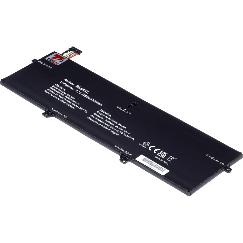 Baterie T6 Power HP EliteBook x360 1040 G5, x360 1040 G6, 7298mAh, 56Wh, 4cell, Li-pol NBHP0212