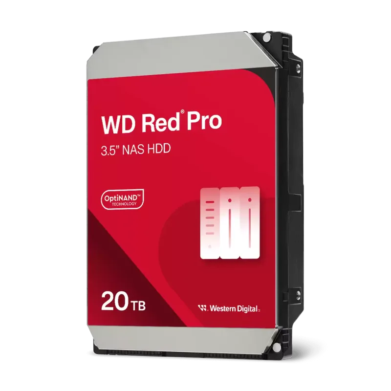 WESTERN DIGITAL HDD 20TB WD202KFGX Red Pro 512MB SATAIII WD202KFGX