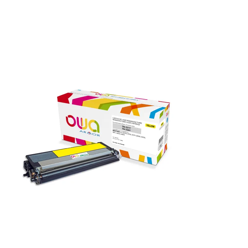 OWA Armor toner kompatibilní s Brother TN-326Y, 3500st, žlutá/yellow K15785OW