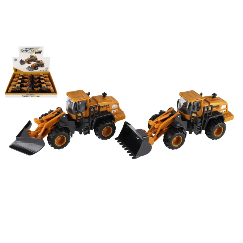 Teddies Auto stavebné plast 20cm na zotrvačník 2 druhy