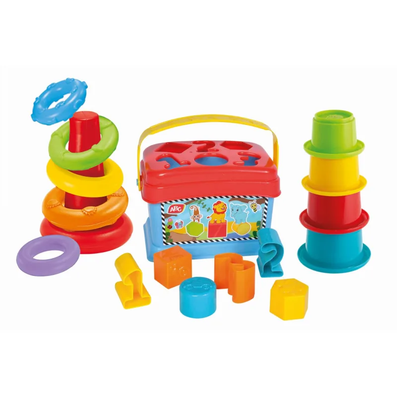 Simba hracia súprava 3 v 1 - skladačka, pyramída, poháre