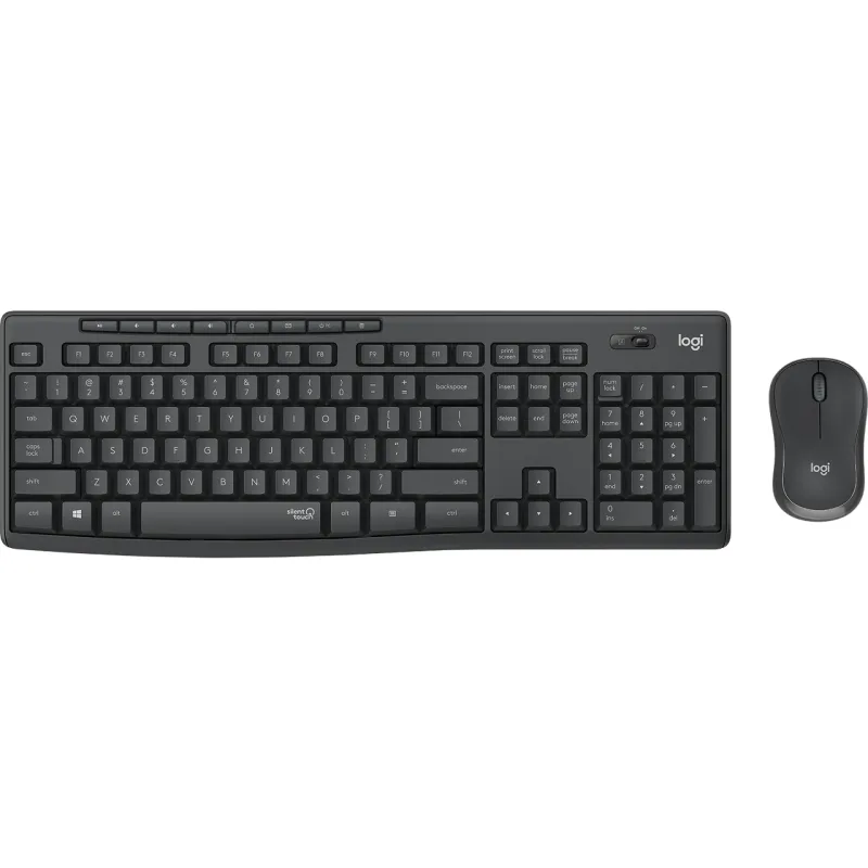 LOGITECH OEM bezdrátový set Logitech MK295, graphite US INTNL 920-009800