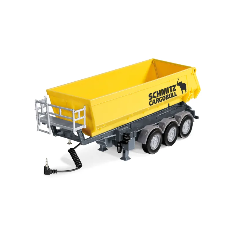 SIKU Control 6734 - 3-nápravový sklápač žltý