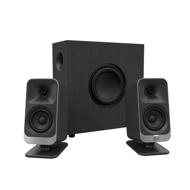 KLIPSCH ProMedia Lumina, reproduktory k PC, 2.1k, BT, AUX, USB-C, čierny…