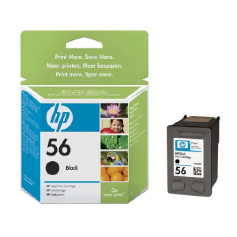 HP no. 56 - černá ink. kazeta, C6656AE C6656AE