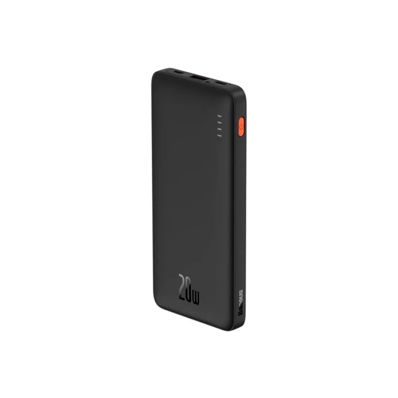 NONAME Baseus Airpow 20W Fast Charge Powerbanka 10000mAh Black 6932172626884
