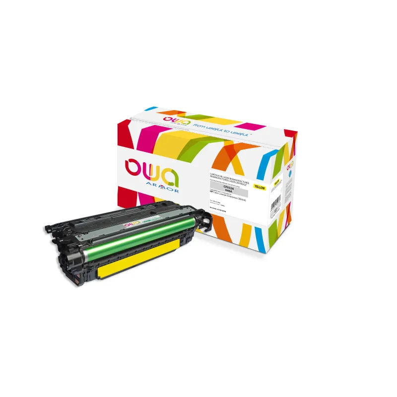 OWA Armor toner kompatibilní s HP CF032A, 12500st, žlutá/yellow K15816OW