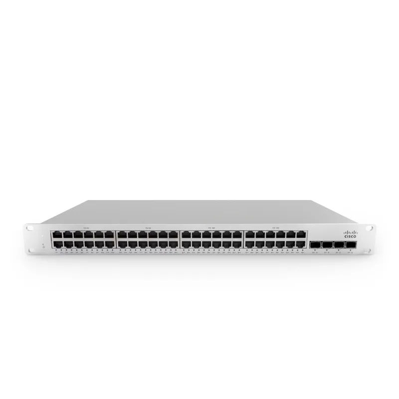 Cisco Meraki MS210-48LP 1G L2 Cld-Mngd 48x GigE 370W PoE Switch MS210-48LP-HW