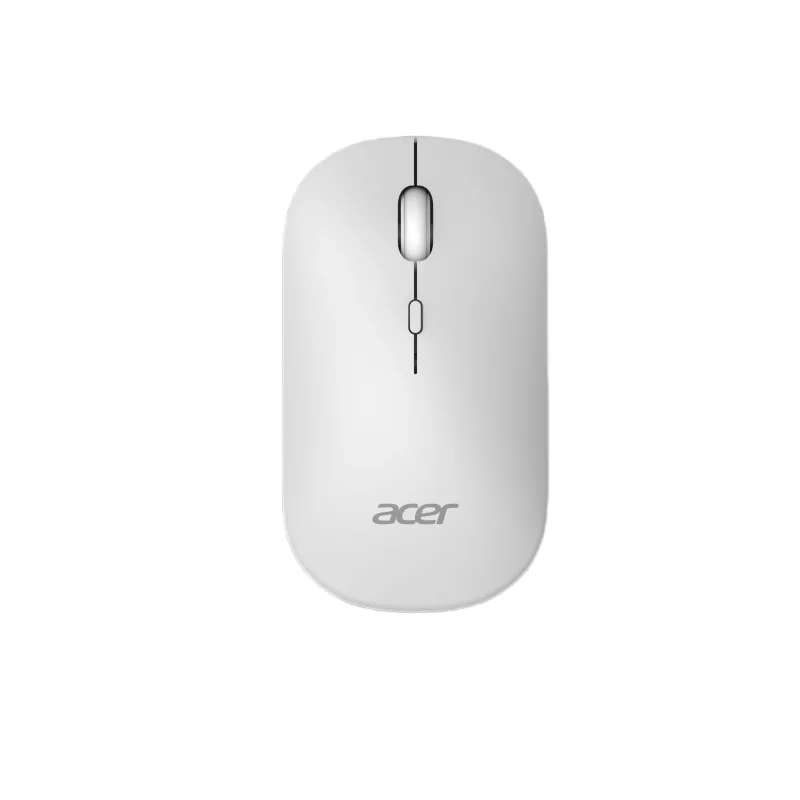 Acer AMR130/Ergonomická/Optická/1 600 DPI/USB+BT/Bílá GP.MCE11.048