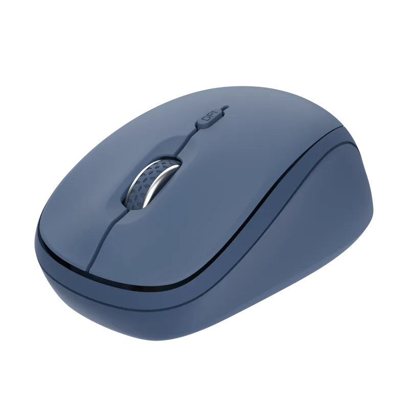 TRUST YVI+ MULTI-DEVICE WIRELESS MOUSE BLUE 25455