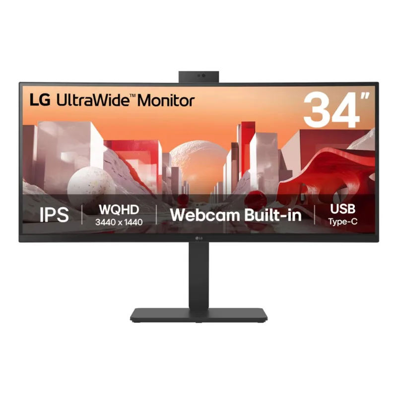 LG UltraWide/34BA85QE-B/34"/IPS/3440x1440/60Hz/5ms/Black/2R 34BA85QE-B.AEU