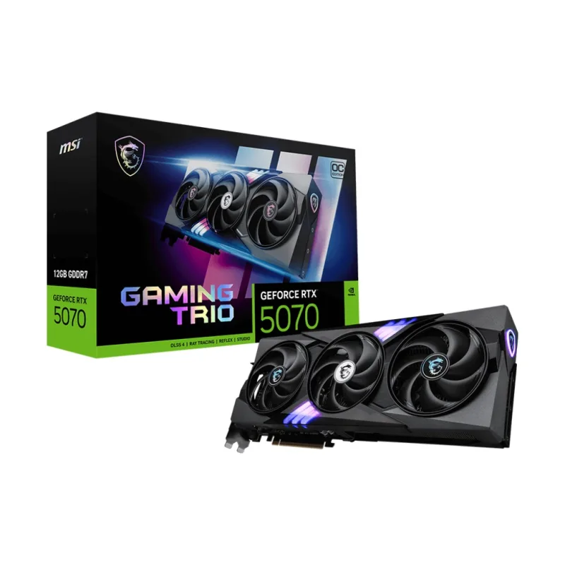 MSI GeForce RTX 5070 TRIO/Gaming/OC/12GB/GDDR7 G5070-12GTC