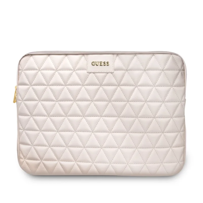 NONAME Guess Quilted Obal pro Notebook 13" Pink 3700740471579