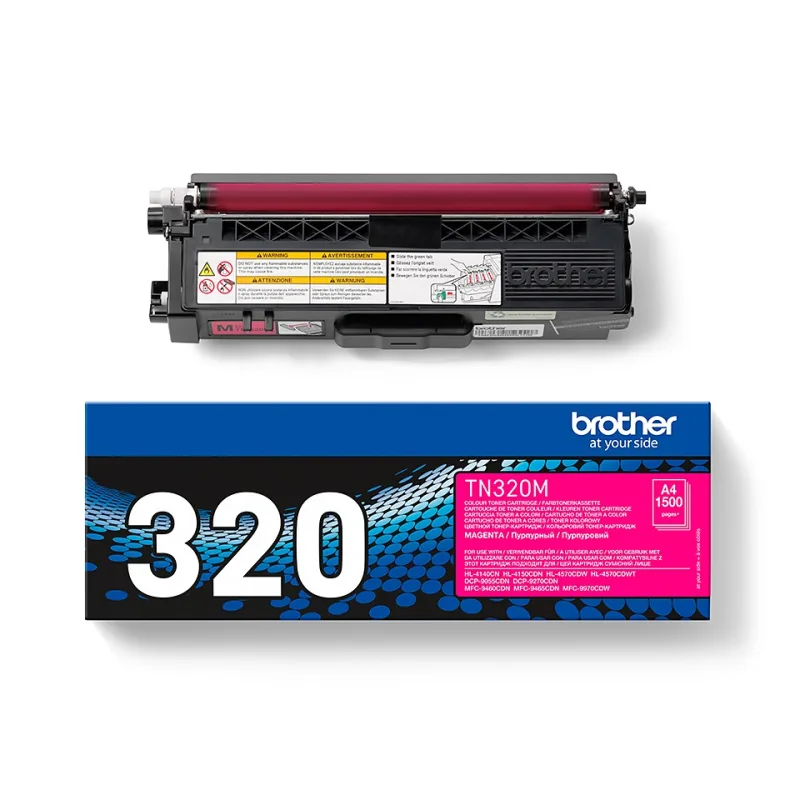 Brother TN-320M, toner magenta, 1 500 str. TN320M