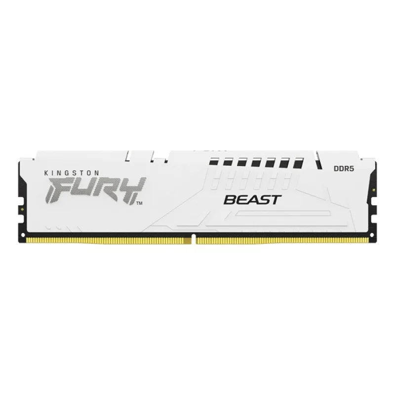 Kingston FURY Beast/DDR5/64GB/5200MHz/CL40/4x16GB/White KF552C40BWK4-64