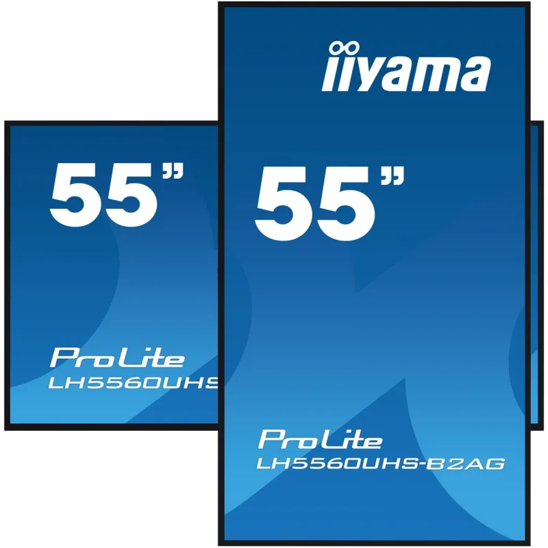 55" iiyama LH5560UHS-B2AG: VA,4K UHD,Andr.11,24/7 LH5560UHS-B2AG