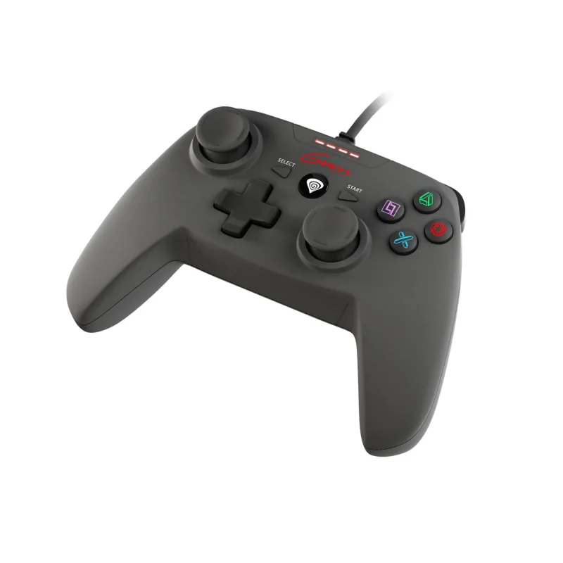 Drátový gamepad Genesis P58, pro PS3/PC, vibrace NJG-0773