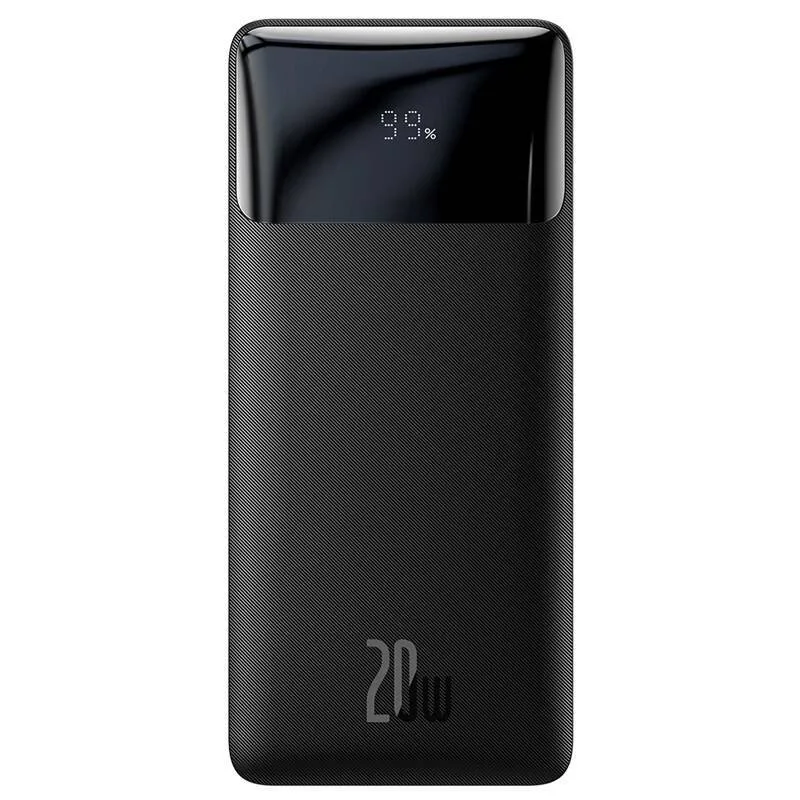 NONAME Baseus PPBD050301 Bipow Digital Display Powerbanka 10000mAh 20W Black 6932172618254
