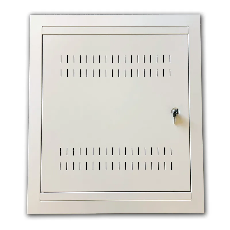 Datacom 19" rozvaděč pod omítku 4U+2U/150mm plech 7091