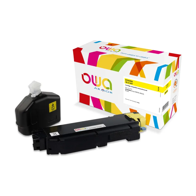 OWA Armor toner kompatibilní s Kyocera TK-5140Y, 5000st, žlutá/yellow K16100OW