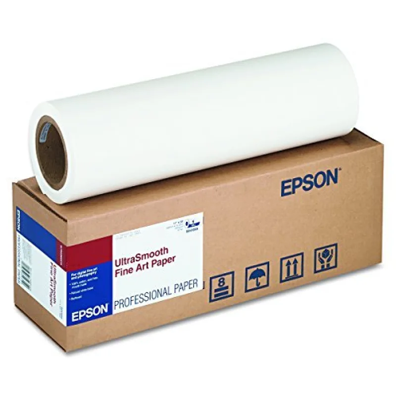 EPSON Ultrasmooth Fine Art Paper Roll, 17" x 15,2 m, 250g/m? C13S042074