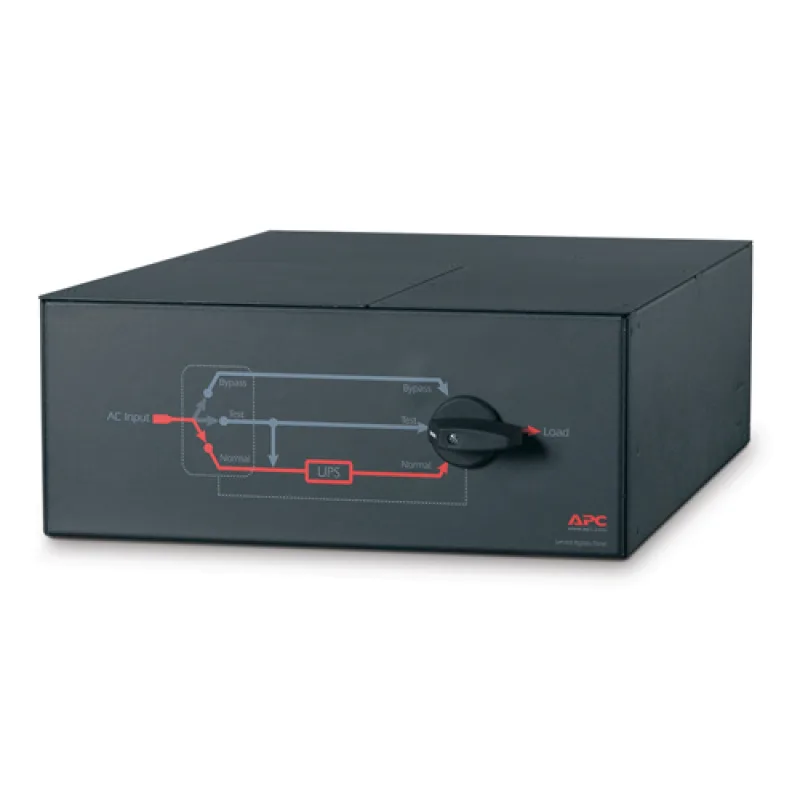 APC Service Bypass Panel- 230V; 100A, MBB, Hardwir SBP10KRMI4U