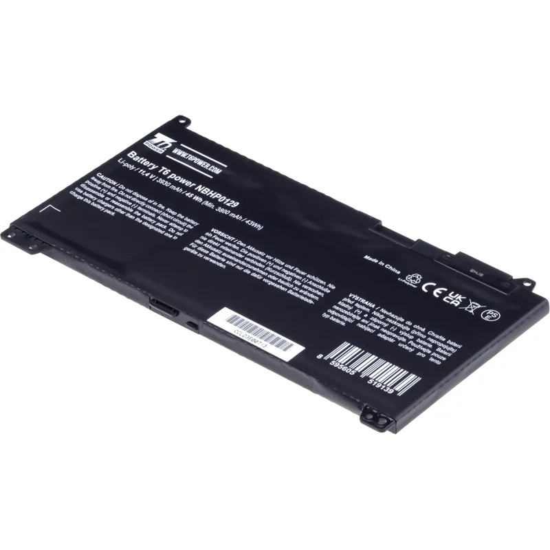 Baterie T6 Power HP ProBook 430 G4/G5, 440 G4/G5, 450 G4/G5, 470 G4/G5, 3930mAh, 45Wh, 3cell, Li-pol NBHP0129
