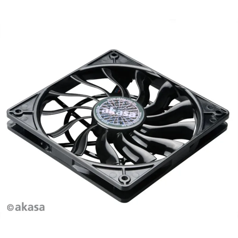 ventilátor Akasa - 12 cm slim AK-FN078