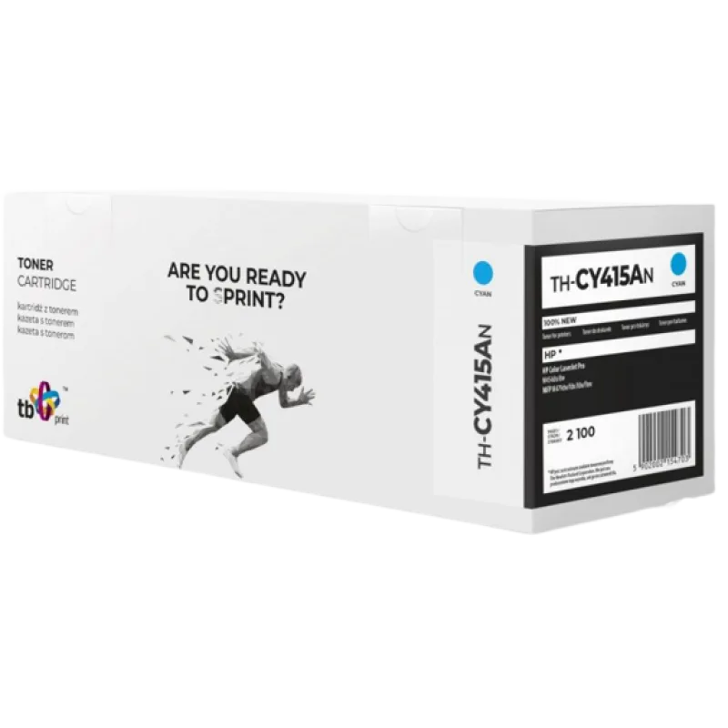Toner TB kompat. s HP LJ Pro M454 W2031A, CY TH-CY415AN
