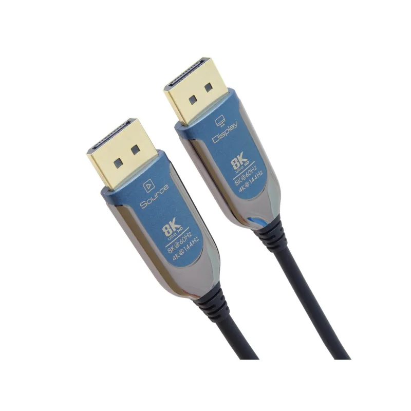PremiumCord 8K DP 1.4 optický 15m kport12-15
