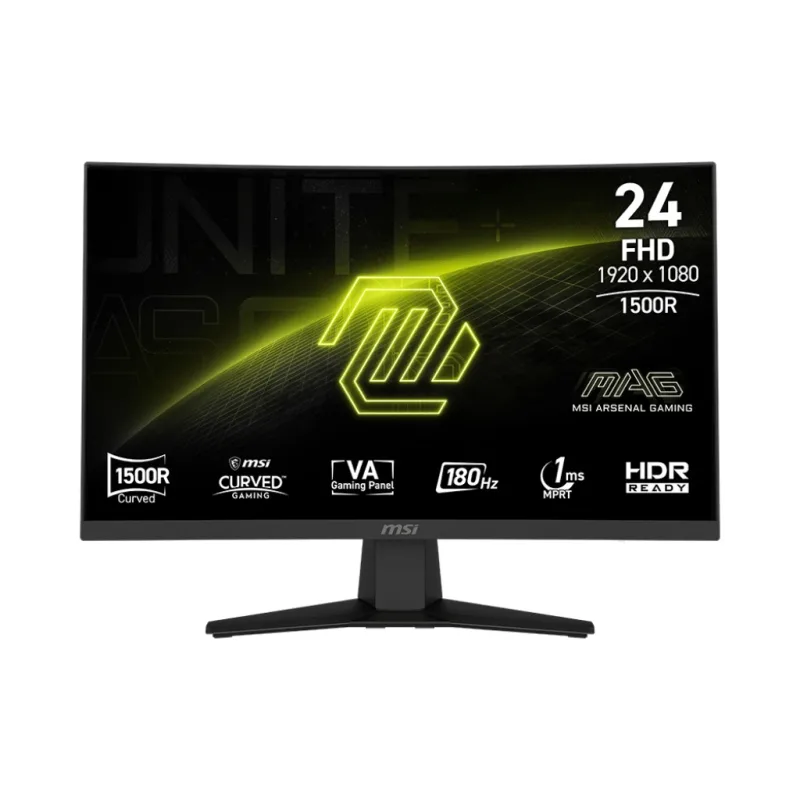 MSI MAG/244C/23,6"/VA/FHD/180Hz/1ms/Černá/3R MAG 244C