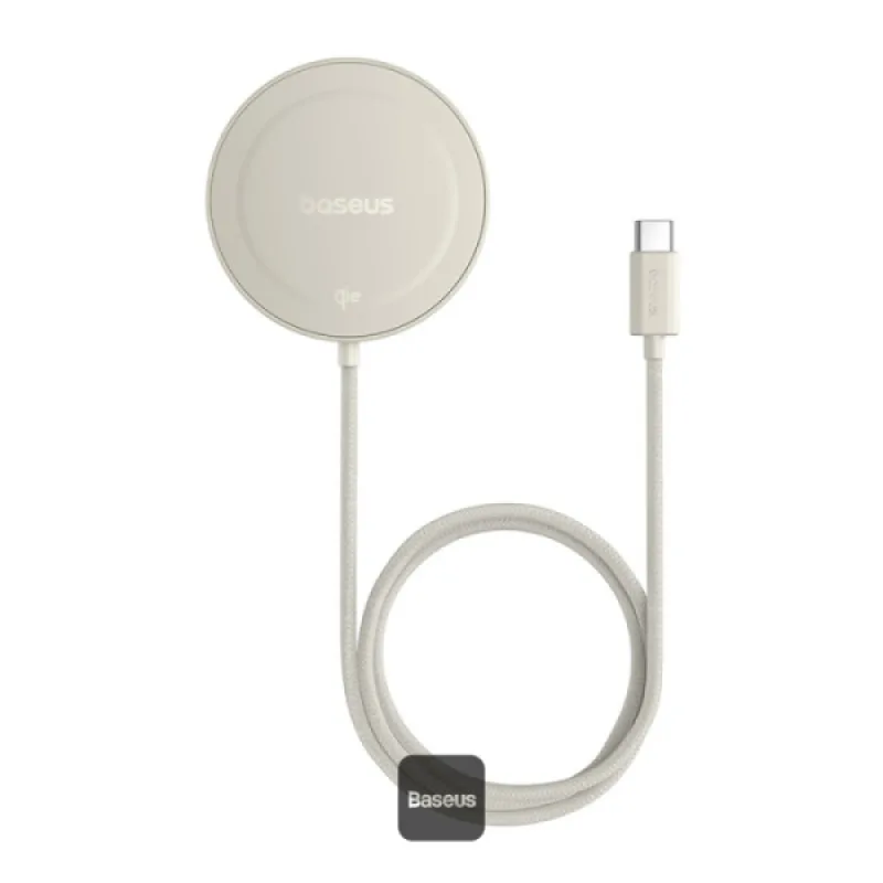 NONAME Baseus bezdrátová nabíjecí magnetická podložka Simple Mini4 Qi2 15W zlatá 6932172658434