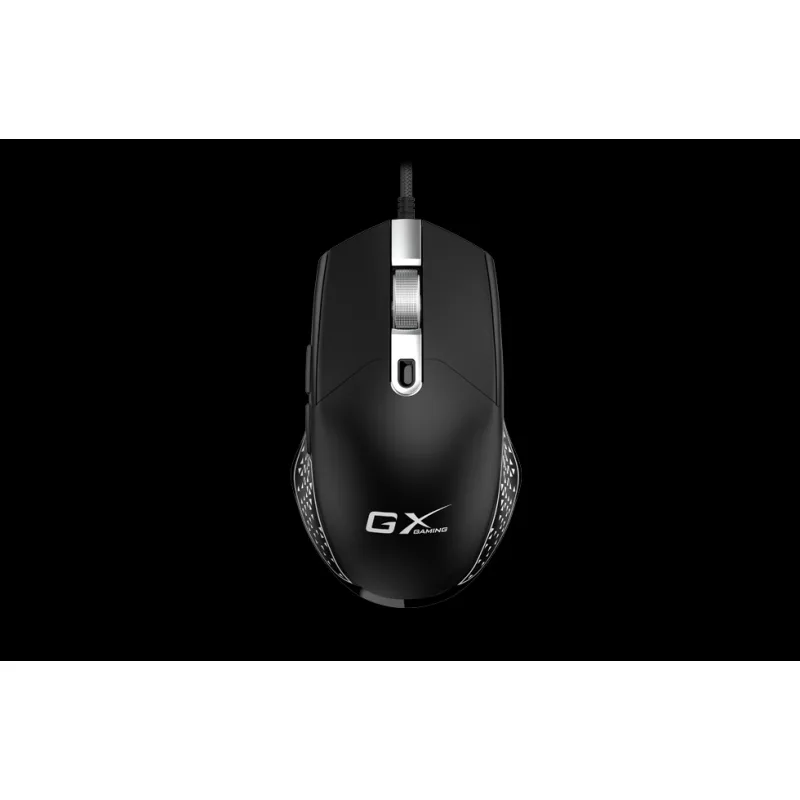 Genius Scorpion M705/Herní/Optická/Pro praváky/7 200 DPI/Drátová USB/Černá 31040008400
