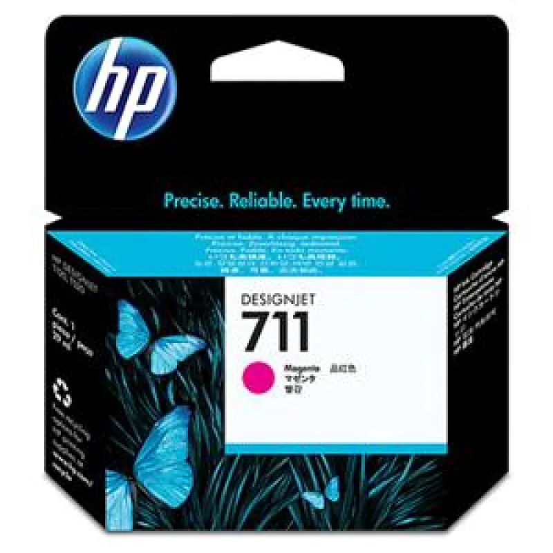 HP no 711 - purpurová inkoustová kazeta, CZ131A CZ131A
