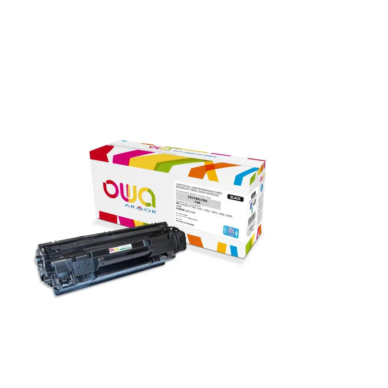 OWA Armor toner kompatibilní s HP LJkompatibilní sP1566, CE278A, 3200st, JUMBO, černá/black K15429OW