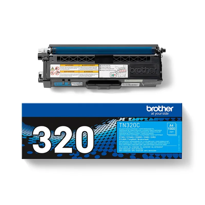 Brother TN-320C, toner cyan, 1 500 str. TN320C