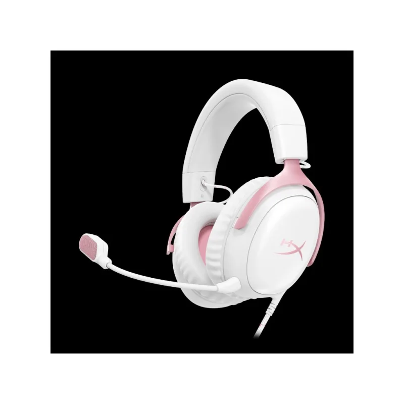HP HyperX Cloud III WHT/PNK Gaming Headset 9W1Q4AA
