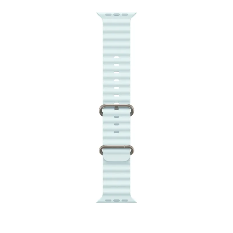 APPLE Watch Acc/49/Ice Blue Ocean Band - Natur.Titan MXTF3ZM/A