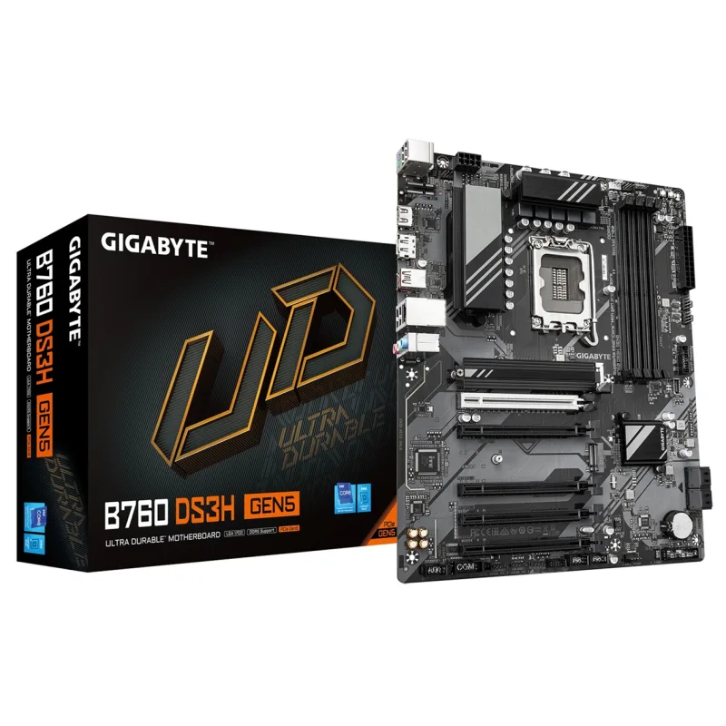 GIGABYTE B760 DS3H GEN5/LGA 1700/ATX B760 DS3H GEN5