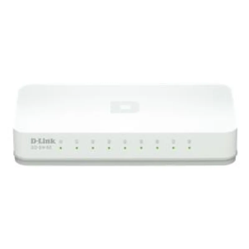 D-Link GO-SW-8E 8-Port 10/100M DESKTOP SWITCH GO-SW-8E/E
