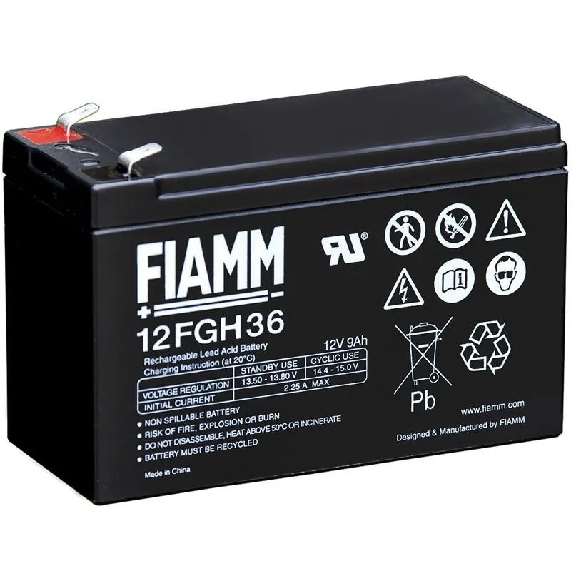 Fiamm olověná baterie 12 FGH 36 12V/9Ah 09642