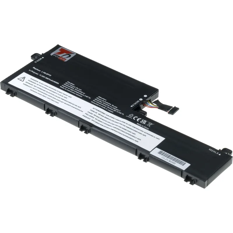 Baterie T6 Power Lenovo ThinkPad T15p, P15v, Gen 1, Gen 2, Gen 3, 5887mAh, 68Wh, 3cell, Li-pol NBIB0223