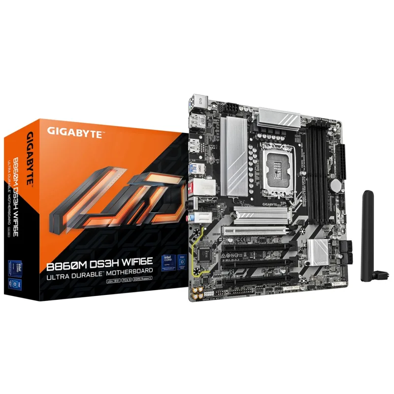 GIGABYTE B860M DS3H WIFI6E/LGA 1851/mATX B860M DS3H WIFI6E