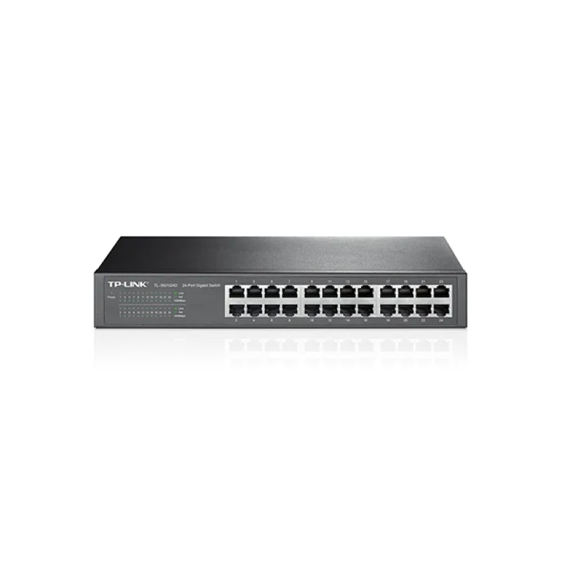 TP-Link TL-SG1024D 24xGb stolní/rackový fanless switch TL-SG1024D