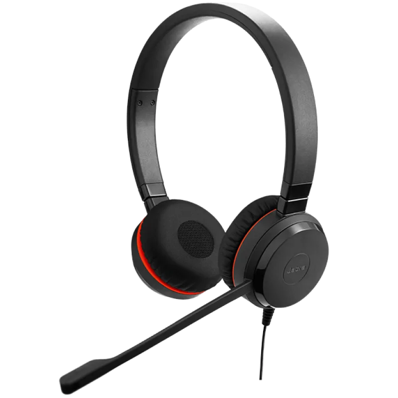 Jabra Evolve 30 II/Stereo/Jack/Drát/Černá 14401-21