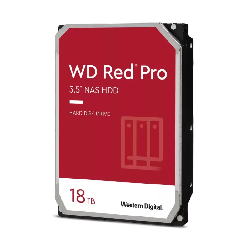 WESTERN DIGITAL WD Red Pro/18TB/HDD/3.5"/SATA/7200 RPM/5R WD181KFGX