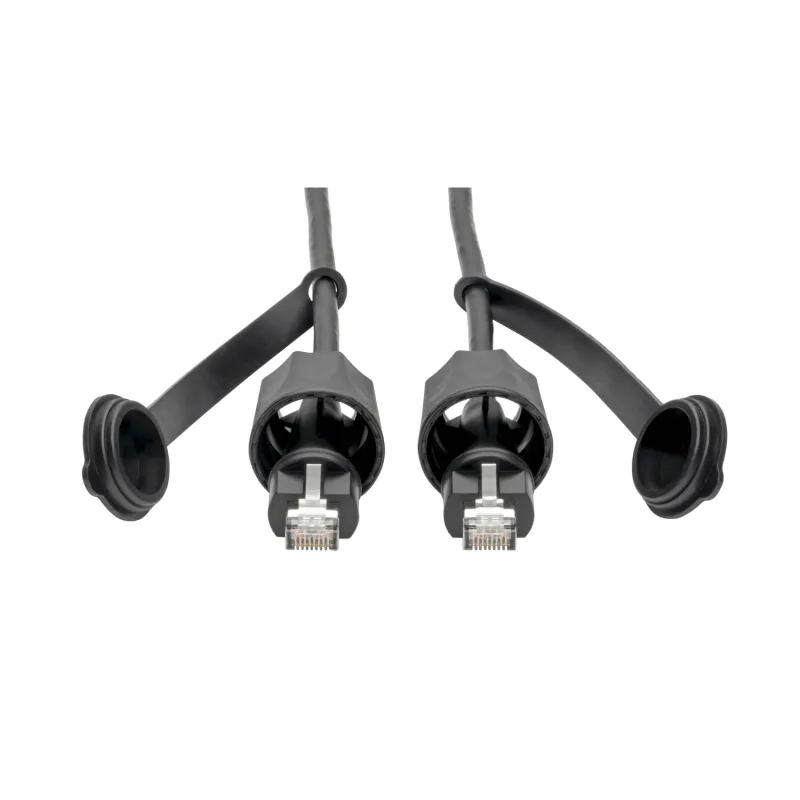 EATON Ethernetový kabel odolný IP68, Cat5e/Cat6 STP (RJ45 Samec/Samec), 15.24m N206-PC50-IND