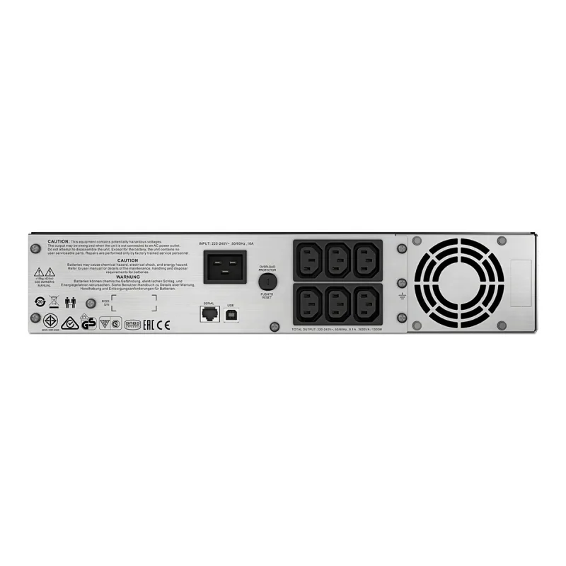 APC Smart-UPS C 2000VA LCD RM 2U 230V SMC2000I-2U
