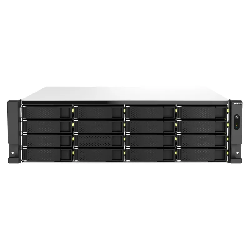 QNAP TS-h2287XU-RP-E2336-32G (Xeon 4,8GHz, ZFS, 32GB ECC RAM, 16x 3,5" + 6x2,5", 2x 2,5GbE, 2x10GbE) TS-h2287XU-RP-E2336-32G