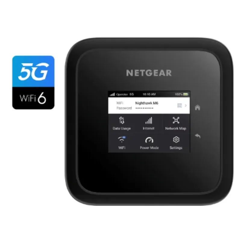 NETGEAR NIGHTHAWK M6 5G MOBILE HOTSPOT, UNLOCKED MR6150-100EUS
